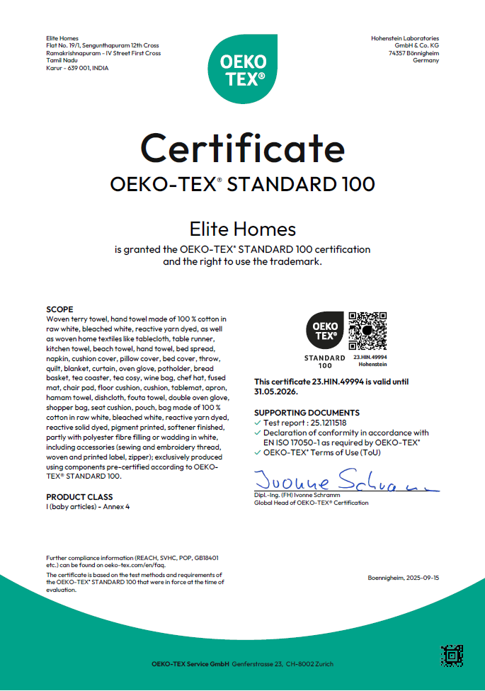 Oeko Tex Standard 100