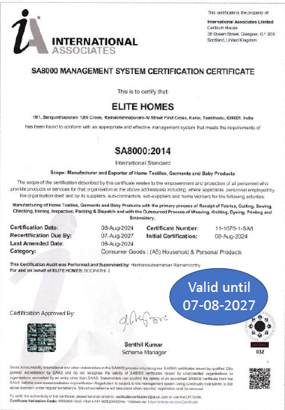 SA8000 Management